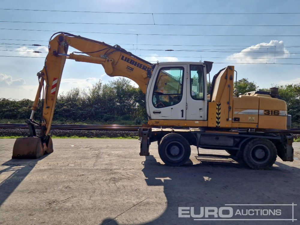Liebherr A316 LITRONIC - Багер на тркала: слика 2 Liebherr A316 LITRONIC - Багер на тркала: слика 2
