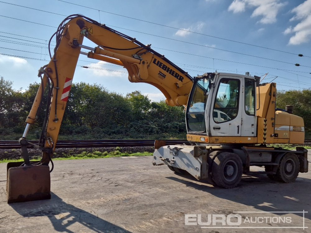 Liebherr A316 LITRONIC - Багер на тркала: слика 1 Liebherr A316 LITRONIC - Багер на тркала: слика 1
