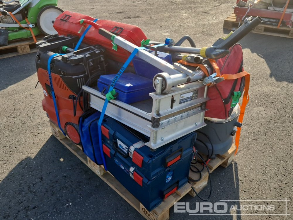 Mixed Pallet, Carpet Cleaners, Vacuum Cleaner, Power Tools, Wall Sander - Градежна опрема: слика 3 Mixed Pallet, Carpet Cleaners, Vacuum Cleaner, Power Tools, Wall Sander - Градежна опрема: слика 3
