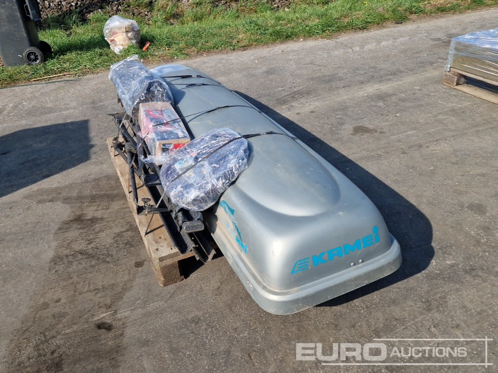 Pallet of Rooftop Box, Bike Carrier, Snowchains - Градежна опрема: слика 2 Pallet of Rooftop Box, Bike Carrier, Snowchains - Градежна опрема: слика 2