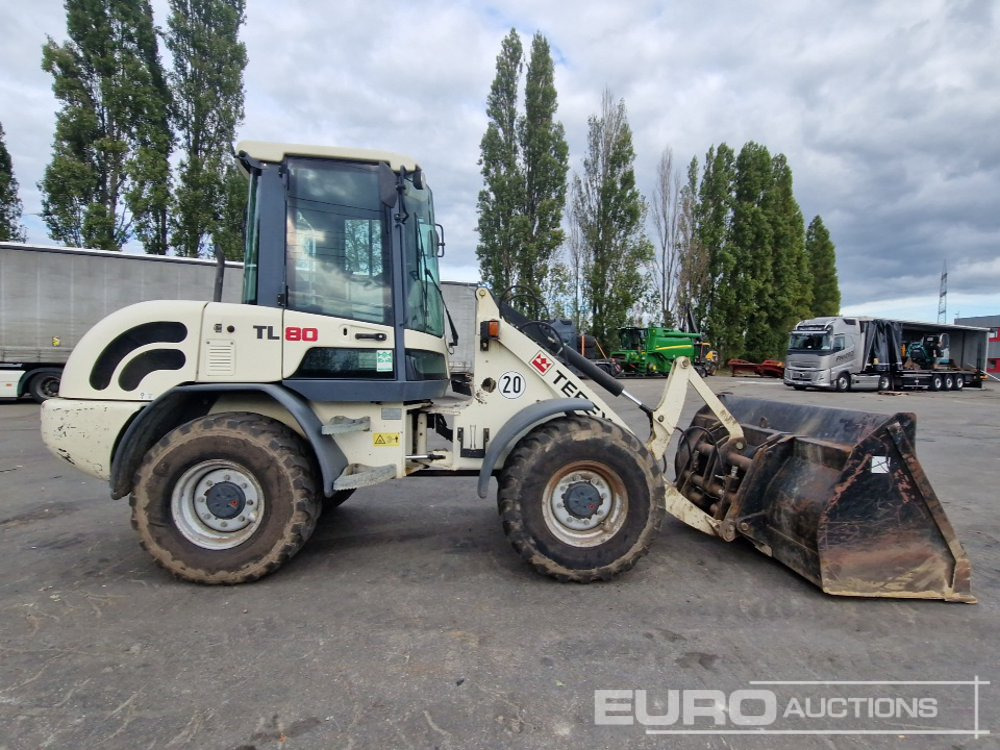 Натоварувач на тркала Terex TL80: слика 6