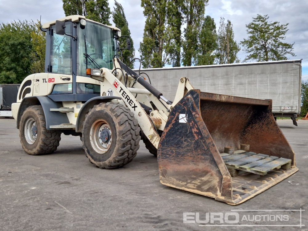 Натоварувач на тркала Terex TL80: слика 7
