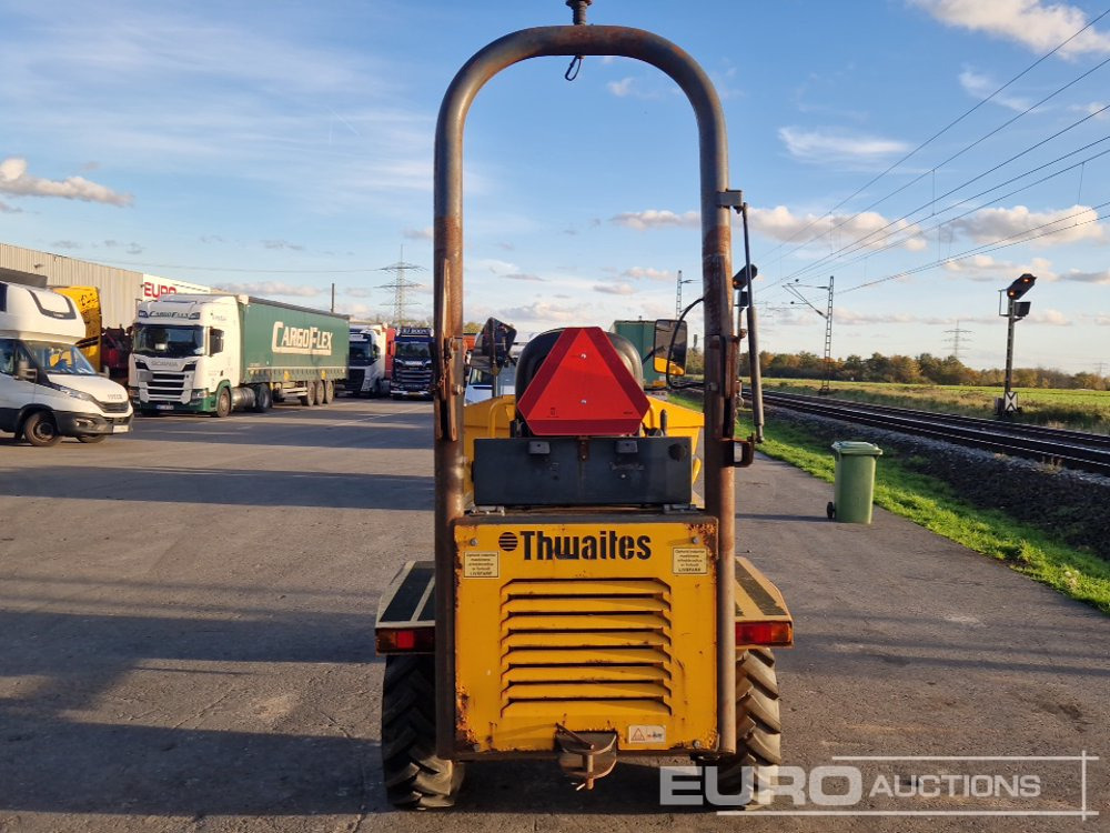 Thwaites 1.5 Ton High-Tip Swivel Skip Dumper, Roll Bar - Мини истоварувач: слика 5 Thwaites 1.5 Ton High-Tip Swivel Skip Dumper, Roll Bar - Мини истоварувач: слика 5