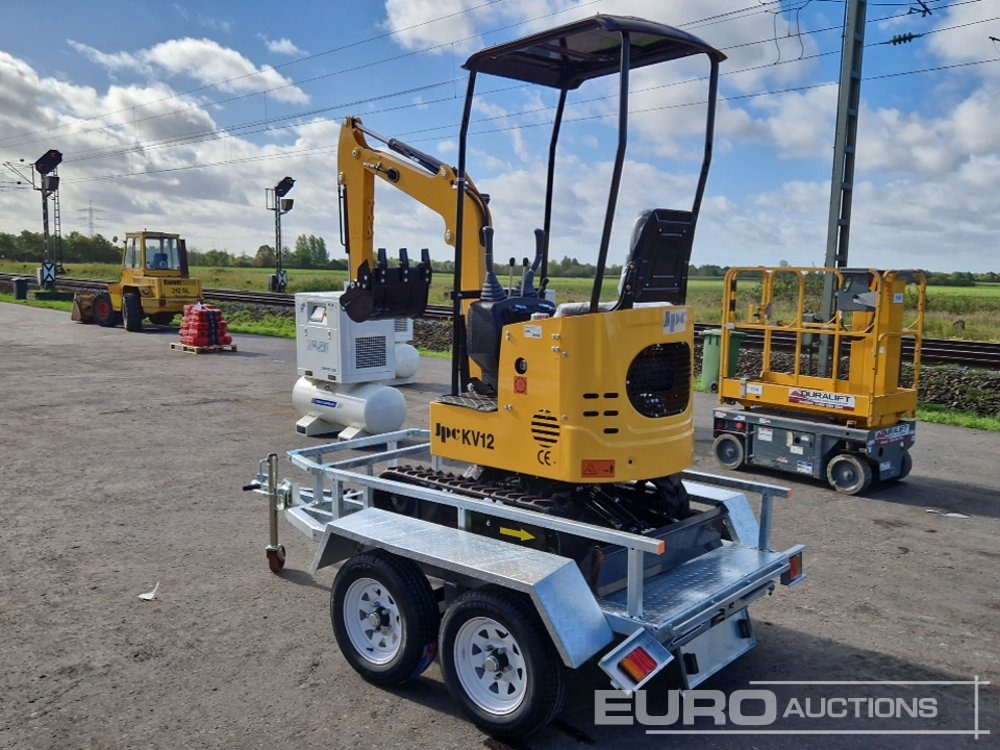 Unused 2025 JPC KV12 - Мини багер: слика 2 Unused 2025 JPC KV12 - Мини багер: слика 2