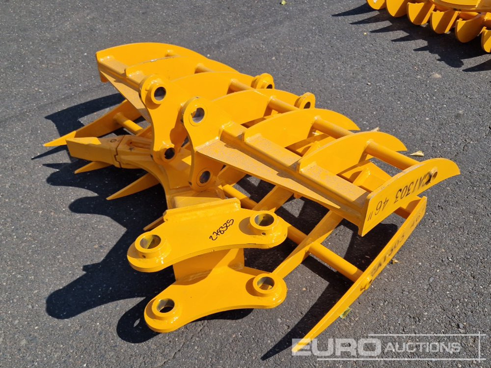 Unused 46" Rake (2 of), Tipper to suit CAT 303 - Корпа: слика 1 Unused 46" Rake (2 of), Tipper to suit CAT 303 - Корпа: слика 1