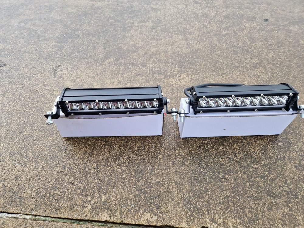 Unused 7" 60W LED Light Bar, Mounting Brackets, IP68 Waterproof (2 of) - Опрема за работилница: слика 5 Unused 7" 60W LED Light Bar, Mounting Brackets, IP68 Waterproof (2 of) - Опрема за работилница: слика 5