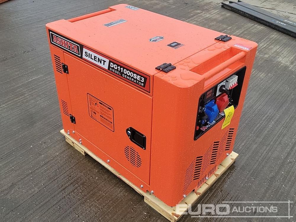 Генераторска поставка Unused Ashita Power DG11000SE3: слика 6