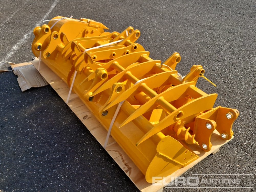 Unused Bucket, Auger, Rake, Grapple Set - Корпа: слика 3 Unused Bucket, Auger, Rake, Grapple Set - Корпа: слика 3