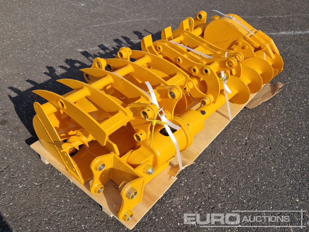 Unused Bucket, Auger, Rake, Grapple Set - Корпа: слика 4 Unused Bucket, Auger, Rake, Grapple Set - Корпа: слика 4