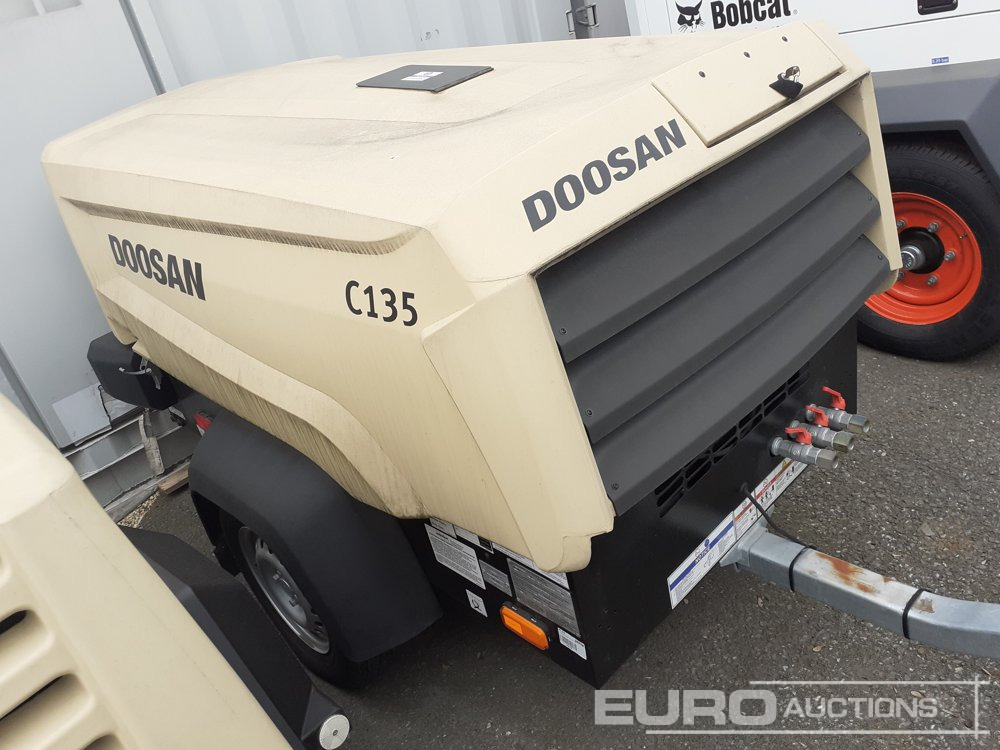 Unused Doosan C135 185CFM Compressor - Компресор за воздух: слика 1 Unused Doosan C135 185CFM Compressor - Компресор за воздух: слика 1