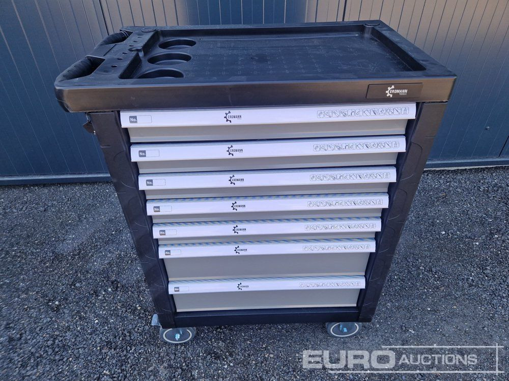 Unused Erdmann XXl Edition 7 Drawer Tool Cabinet c/w Profi Tools - Опрема за работилница: слика 3 Unused Erdmann XXl Edition 7 Drawer Tool Cabinet c/w Profi Tools - Опрема за работилница: слика 3