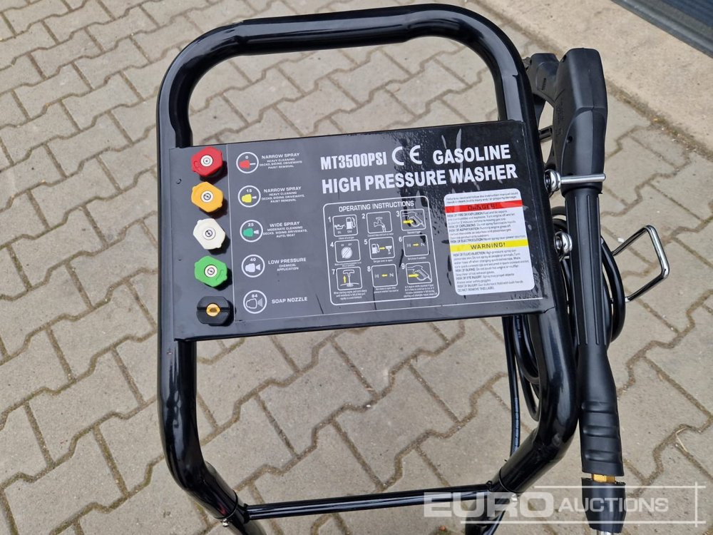 Перач под висок притисок Unused MAXWIN MT3500PSI Petrol Power Washer, 240Bar, 6.5HP: слика 6