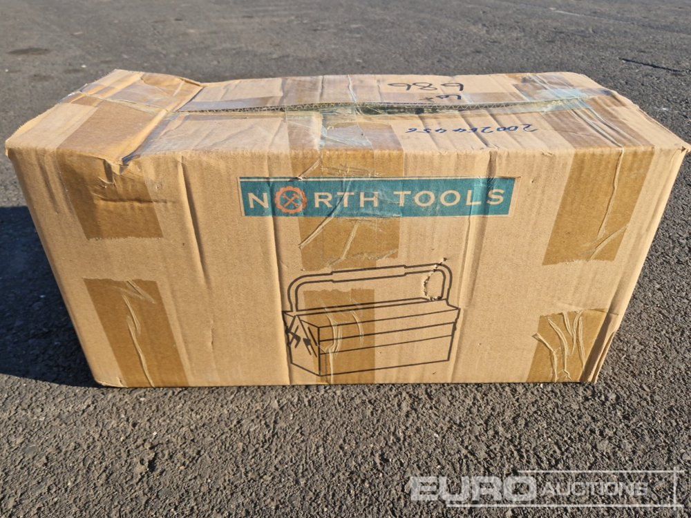 Unused North Tools Tool Box, 85Pcs. Tools - Опрема за работилница: слика 2 Unused North Tools Tool Box, 85Pcs. Tools - Опрема за работилница: слика 2
