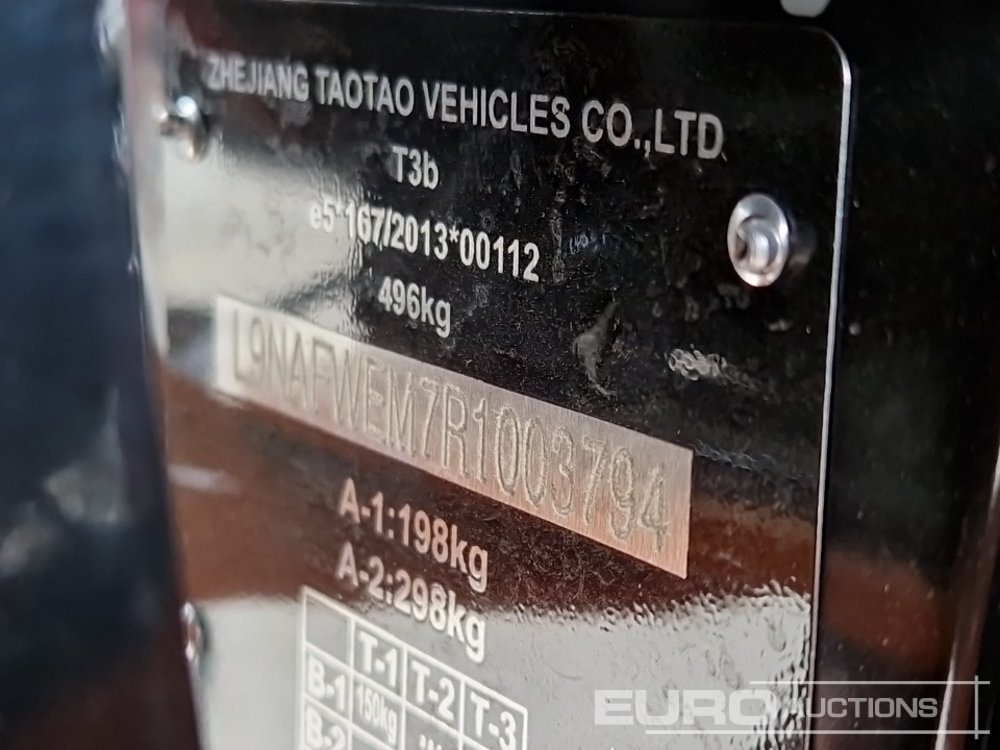 Сетеренско возило/ Квад Unused TAO Motors TGA300F: слика 26