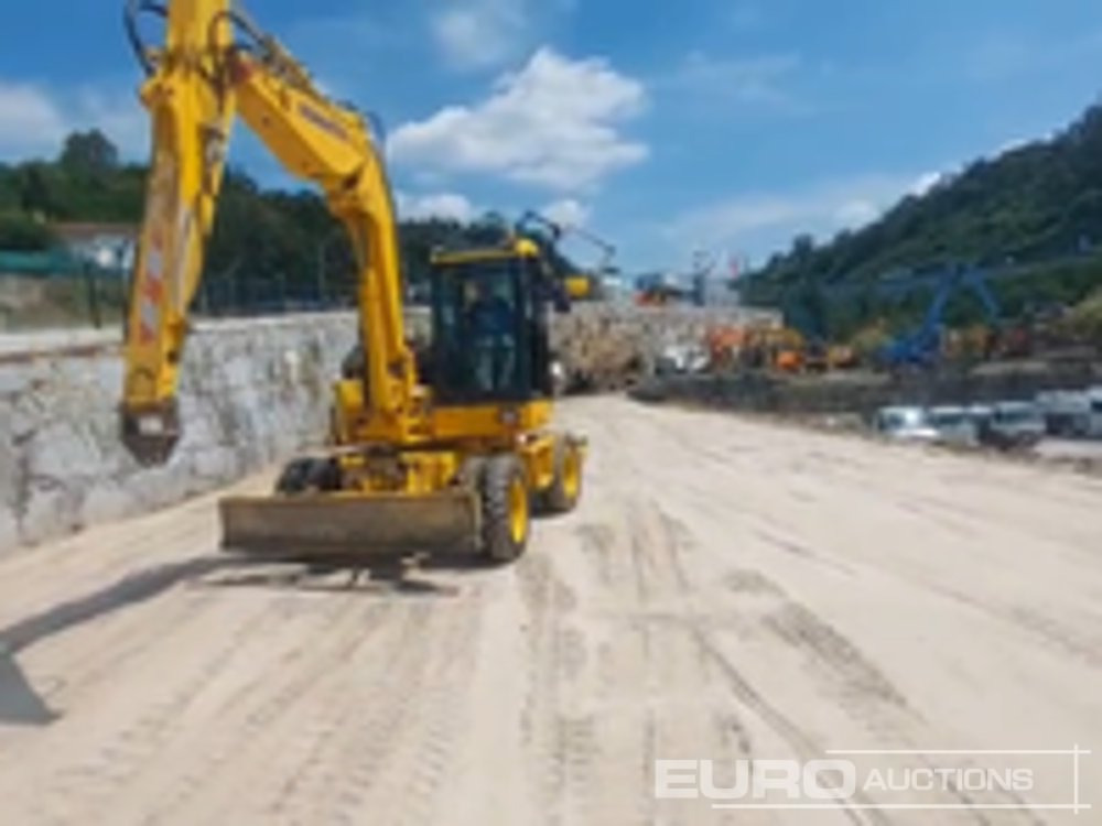 2008 Komatsu PW98MR-6 - Багер на тркала: слика 1 2008 Komatsu PW98MR-6 - Багер на тркала: слика 1