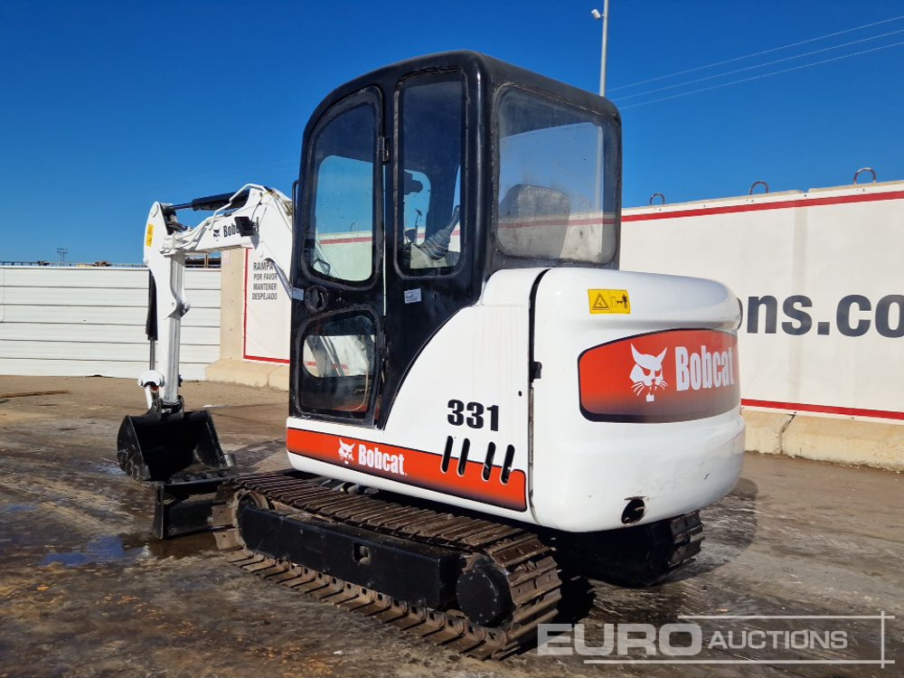 Bobcat 331G - Мини багер: слика 3 Bobcat 331G - Мини багер: слика 3