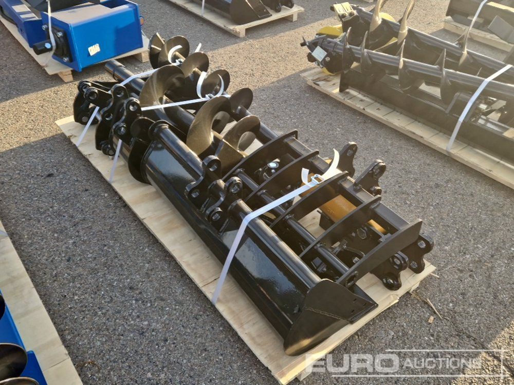 Unused 2025 Captok Qty (8 of) Rake, Ripper, Graber, 12" Auger, 16" Auger, 8" Narrow Bucket, 24" Bucket, 32" Bucket to suit Excavator - Додаток за Багер: слика 3 Unused 2025 Captok Qty (8 of) Rake, Ripper, Graber, 12" Auger, 16" Auger, 8" Narrow Bucket, 24" Bucket, 32" Bucket to suit Excavator - Додаток за Багер: слика 3
