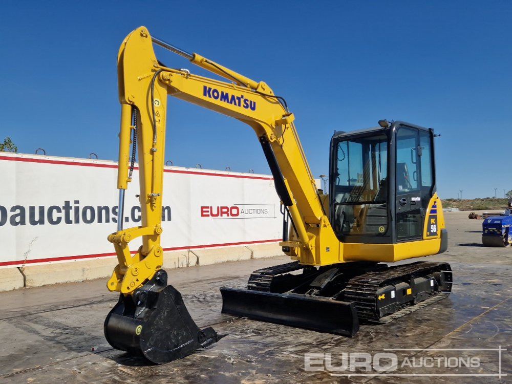 Komatsu PC56-7 - Мини багер: слика 1 Komatsu PC56-7 - Мини багер: слика 1