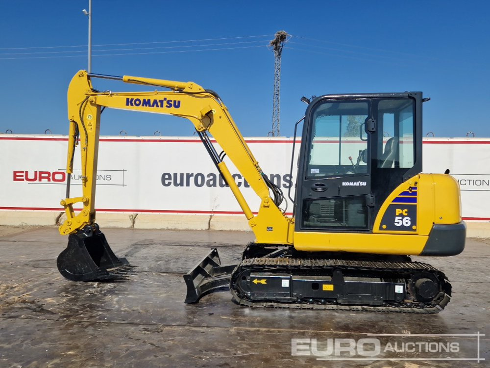 Komatsu PC56-7 - Мини багер: слика 2 Komatsu PC56-7 - Мини багер: слика 2