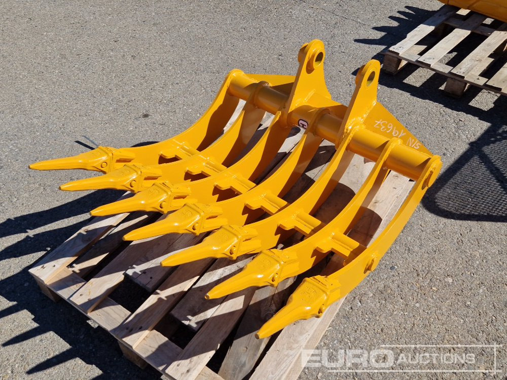 Unused 2025 Captok 32" Rake With Teeth to suit CAT 305 Excavator / Rastrillo para Excavadora CAT 305 - Корпа: слика 2 Unused 2025 Captok 32" Rake With Teeth to suit CAT 305 Excavator / Rastrillo para Excavadora CAT 305 - Корпа: слика 2