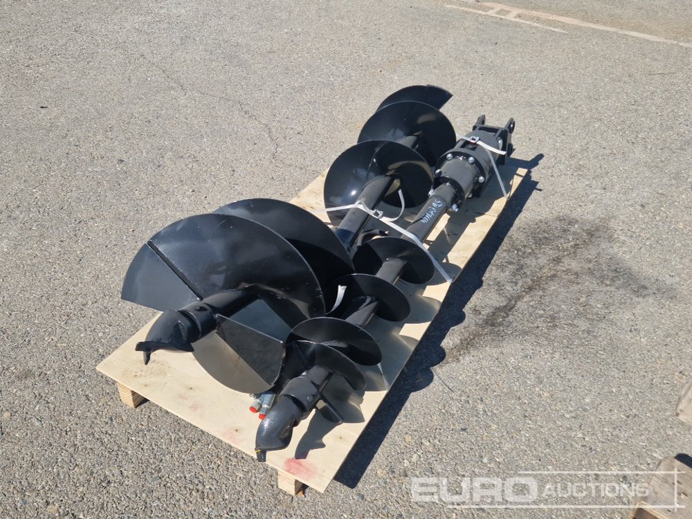 Unused 2025 Captok Auger, Qty  (3 of) Auger 8", With 12"/16" Auger Rod to suit 1-2 Ton Excavator - Сврдло: слика 4 Unused 2025 Captok Auger, Qty  (3 of) Auger 8", With 12"/16" Auger Rod to suit 1-2 Ton Excavator - Сврдло: слика 4