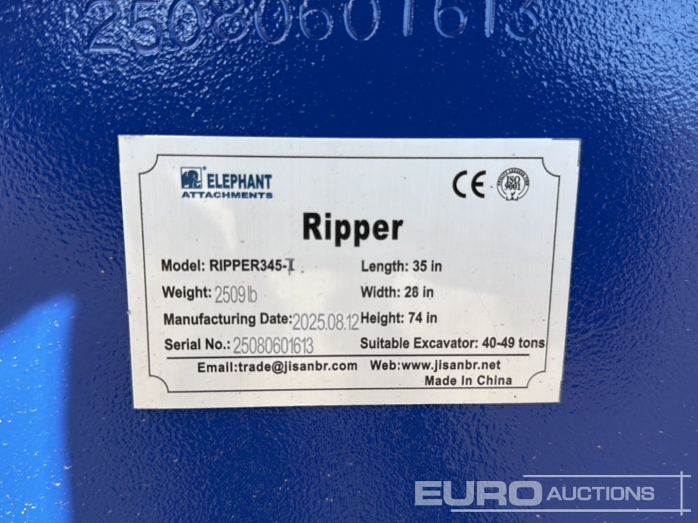 Unused 2025 Elephant RIPPER345-T - Корпа: слика 5 Unused 2025 Elephant RIPPER345-T - Корпа: слика 5