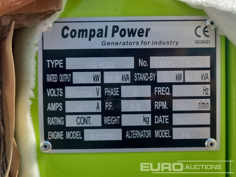 Генераторска поставка Unused Compal Power VG-R30: слика 13