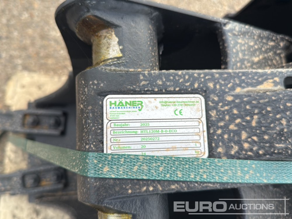 Unused Häner Bucket Package HTL160-Morin-M0 24" (600mm) Tilt Ditch Bucket S/N20250272, Digging Buckets HTL120-Morin-M0 12" (250mm) S/N20250210 and HTL140-Morin-M0 24" (600mm) to suit 1-2,5 ton mini ex - Корпа: слика 5 Unused Häner Bucket Package HTL160-Morin-M0 24" (600mm) Tilt Ditch Bucket S/N20250272, Digging Buckets HTL120-Morin-M0 12" (250mm) S/N20250210 and HTL140-Morin-M0 24" (600mm) to suit 1-2,5 ton mini ex - Корпа: слика 5