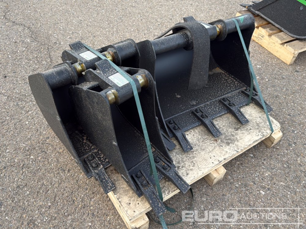 Unused Häner Bucket Package HTL160-Morin-M0 24" (600mm) Tilt Ditch Bucket S/N20250272, Digging Buckets HTL120-Morin-M0 12" (250mm) S/N20250210 and HTL140-Morin-M0 24" (600mm) to suit 1-2,5 ton mini ex - Корпа: слика 1 Unused Häner Bucket Package HTL160-Morin-M0 24" (600mm) Tilt Ditch Bucket S/N20250272, Digging Buckets HTL120-Morin-M0 12" (250mm) S/N20250210 and HTL140-Morin-M0 24" (600mm) to suit 1-2,5 ton mini ex - Корпа: слика 1