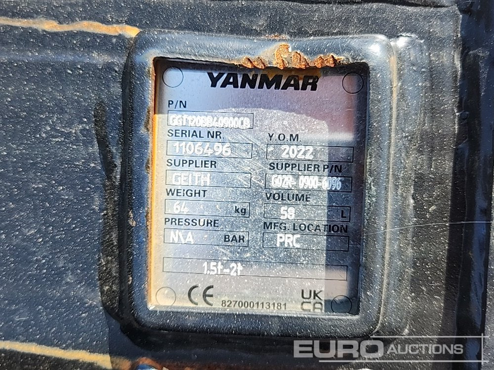 Unused Yanmar G02R-0900-6096 - Корпа: слика 5 Unused Yanmar G02R-0900-6096 - Корпа: слика 5