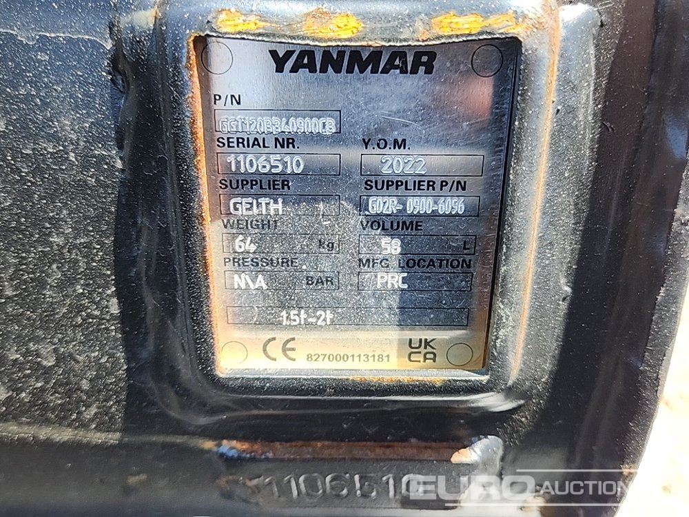 Unused Yanmar G02R-0900-6096 - Корпа: слика 5 Unused Yanmar G02R-0900-6096 - Корпа: слика 5