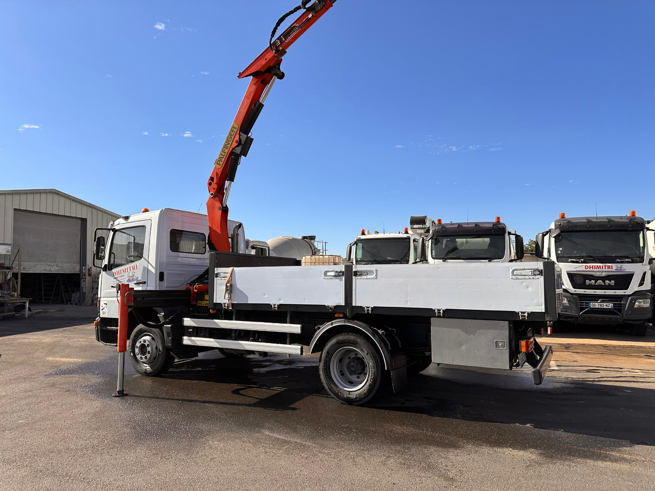 Camion bénne Mercedes Benz MP1 CR-092-BP - Кипер, Камион со кран: слика 4 Camion bénne Mercedes Benz MP1 CR-092-BP - Кипер, Камион со кран: слика 4