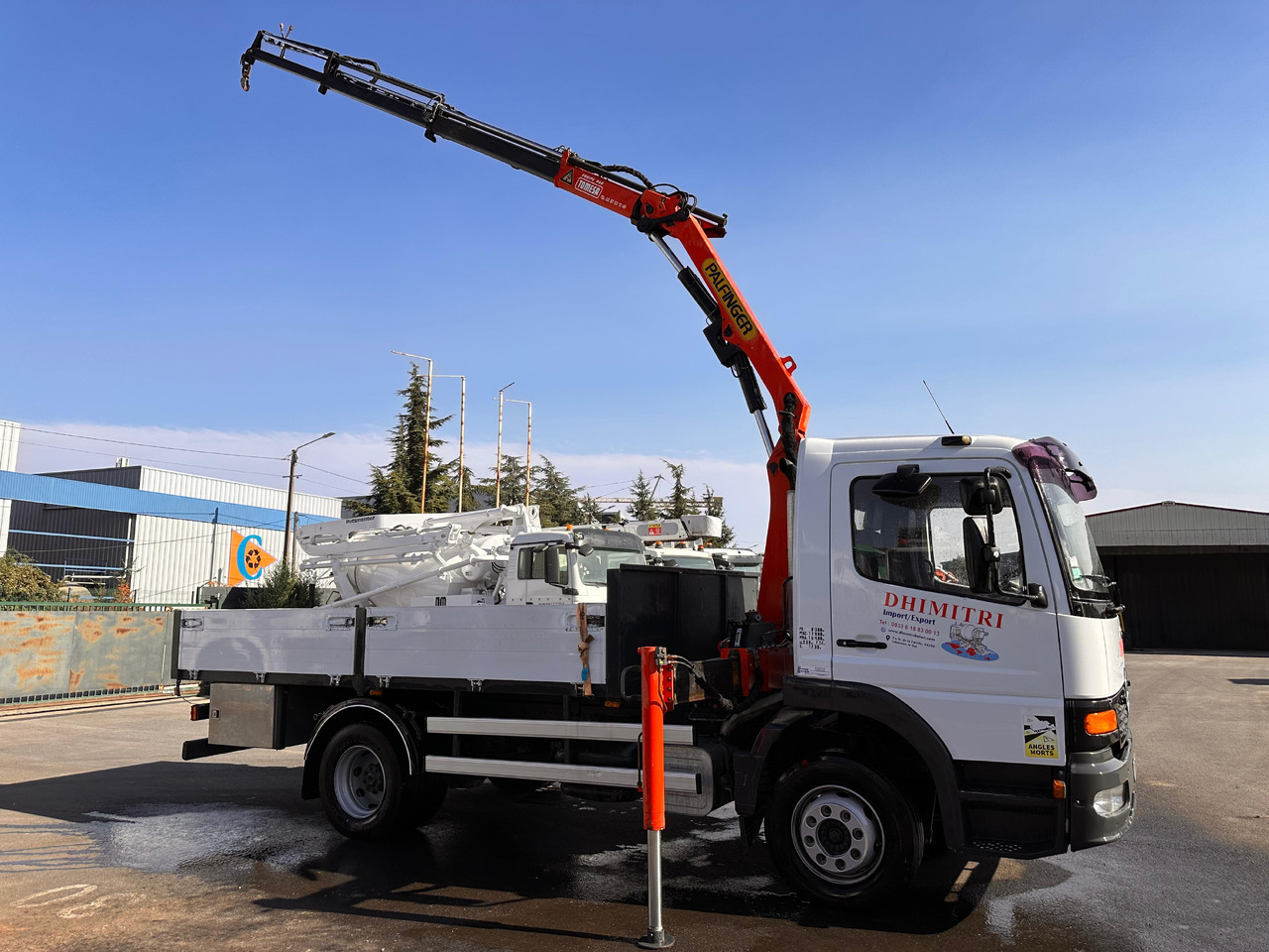 Camion bénne Mercedes Benz MP1 CR-092-BP - Кипер, Камион со кран: слика 3 Camion bénne Mercedes Benz MP1 CR-092-BP - Кипер, Камион со кран: слика 3