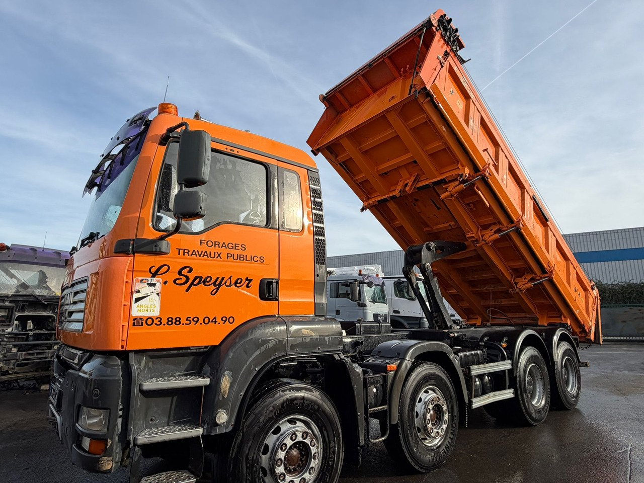 Camion benne arrière MAN avec benne Meiller BC-823-PC - Кипер: слика 2 Camion benne arrière MAN avec benne Meiller BC-823-PC - Кипер: слика 2