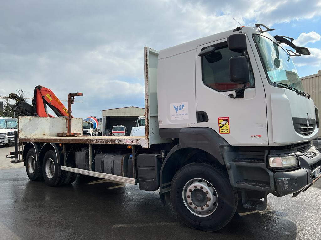 Camion grue Renault 410 AL-454-TS - Камион со платформа, Камион со кран: слика 4 Camion grue Renault 410 AL-454-TS - Камион со платформа, Камион со кран: слика 4