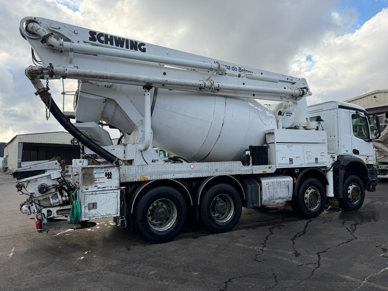 Camion mixo-pompe Mercedes Arocs 3540 EY-194-EP - Камион со бетонска пумпа: слика 5 Camion mixo-pompe Mercedes Arocs 3540 EY-194-EP - Камион со бетонска пумпа: слика 5