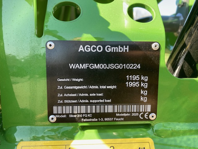 Fendt Slicer 310 FQ KC - Косилка: слика 2 Fendt Slicer 310 FQ KC - Косилка: слика 2