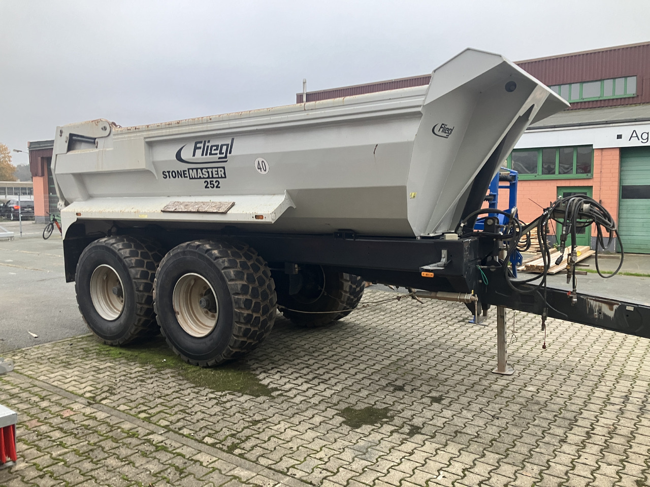 Fliegl Stone Master 252 Muldenkipper - Кипер: слика 1 Fliegl Stone Master 252 Muldenkipper - Кипер: слика 1