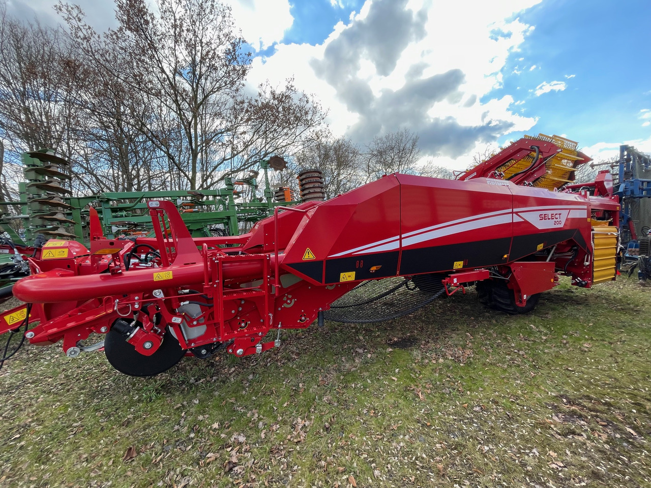 Grimme Select 200 - Комбајн за компир: слика 1 Grimme Select 200 - Комбајн за компир: слика 1