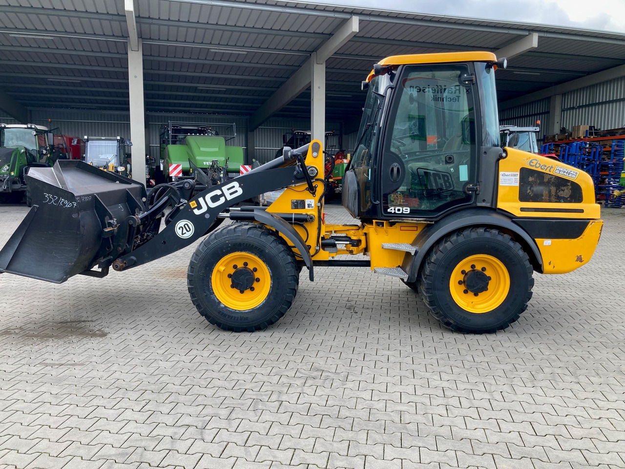 JCB Radlader Typ 409 - Натоварувач: слика 1 JCB Radlader Typ 409 - Натоварувач: слика 1