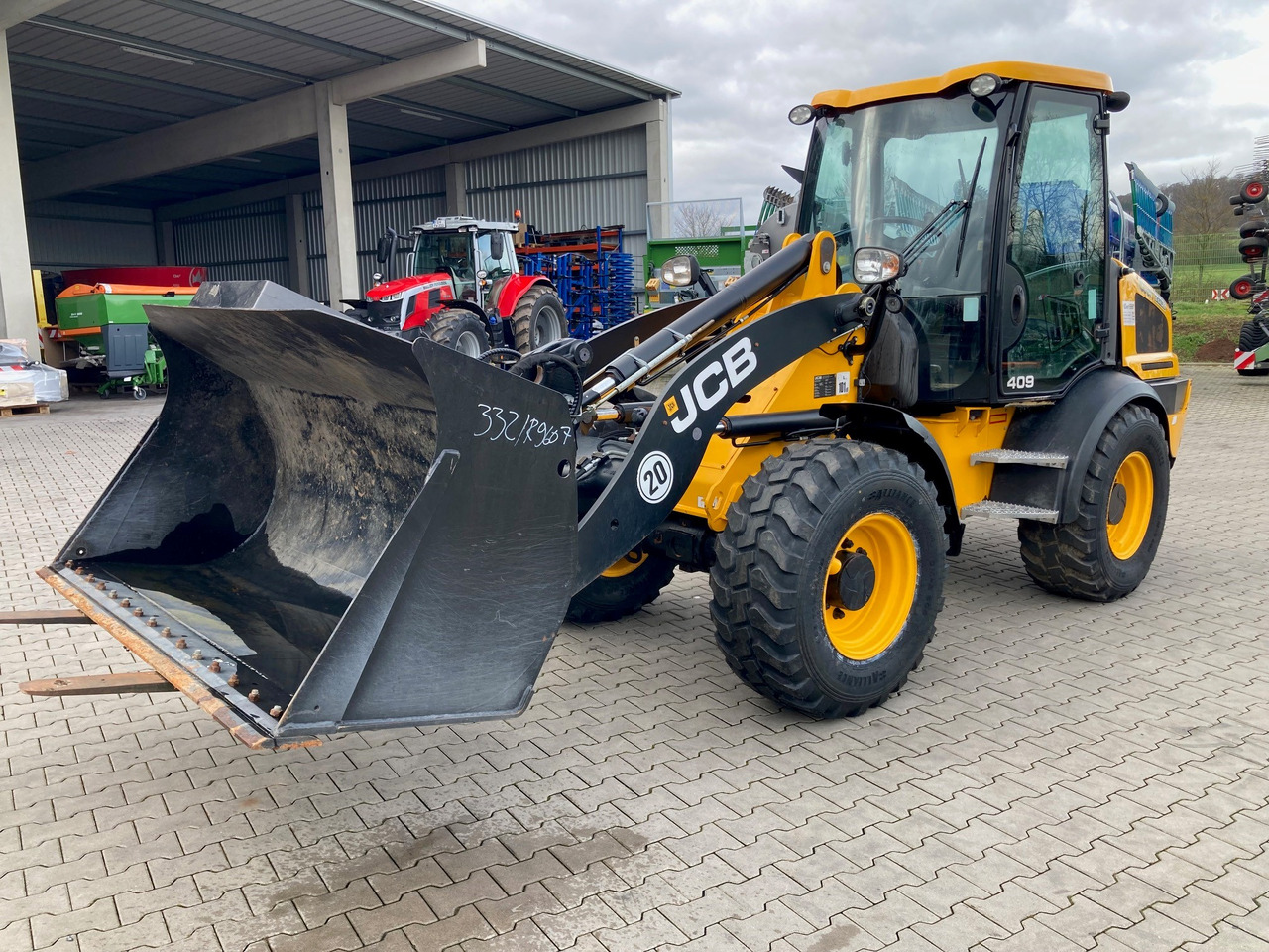 JCB Radlader Typ 409 - Натоварувач: слика 4 JCB Radlader Typ 409 - Натоварувач: слика 4