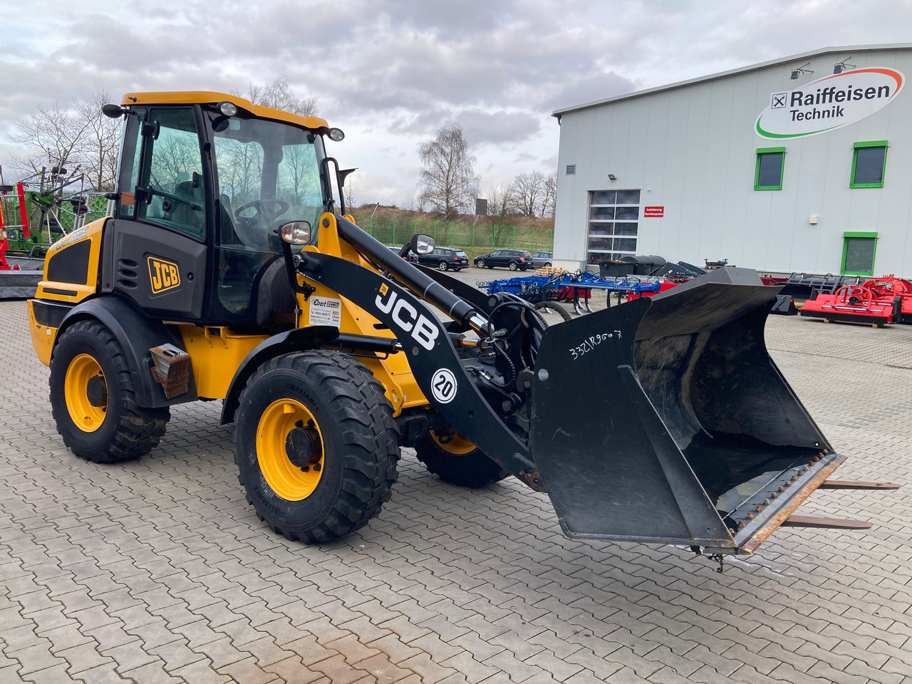 JCB Radlader Typ 409 - Натоварувач: слика 1 JCB Radlader Typ 409 - Натоварувач: слика 1