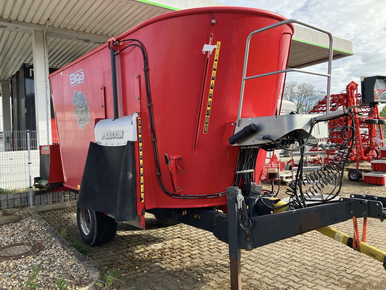 Вагон за мешање сточна храна Peecon Peecon Biga 20-215 Twin Plus: слика 7