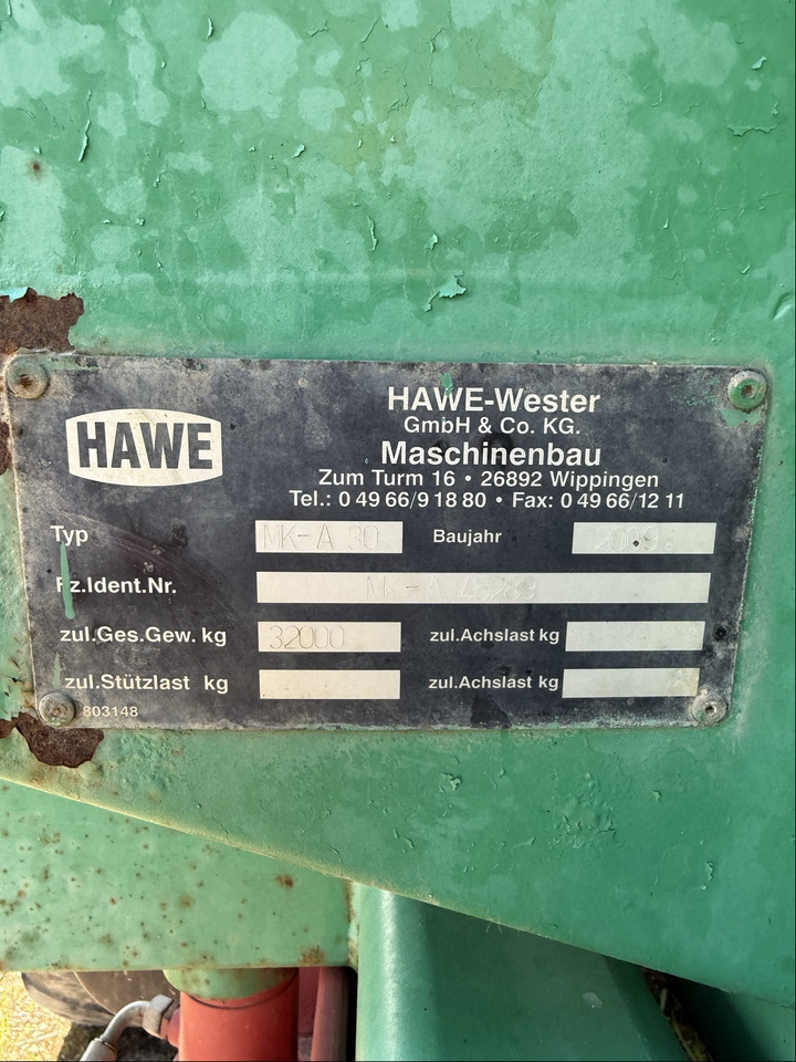Приколка Hawe ULW 3000   Kipper MK 30: слика 12