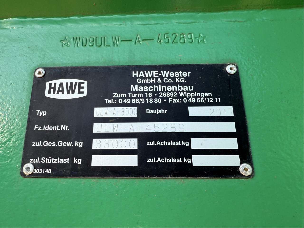 Приколка Hawe ULW 3000   Kipper MK 30: слика 6
