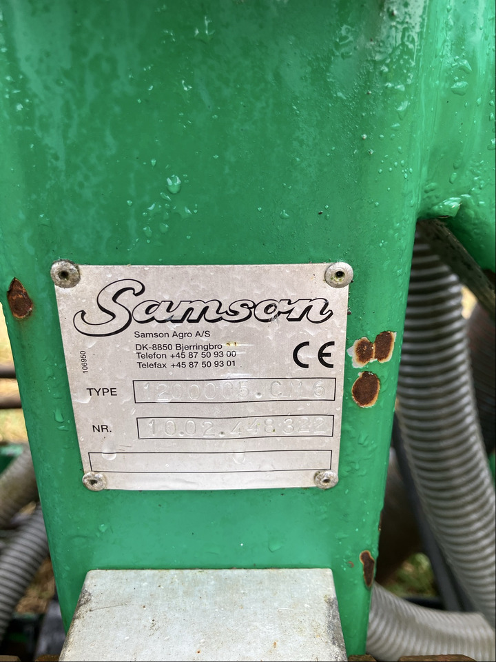 Samson Grubber CM 6 - Распрскувач на вештачко ѓубриво: слика 2 Samson Grubber CM 6 - Распрскувач на вештачко ѓубриво: слика 2