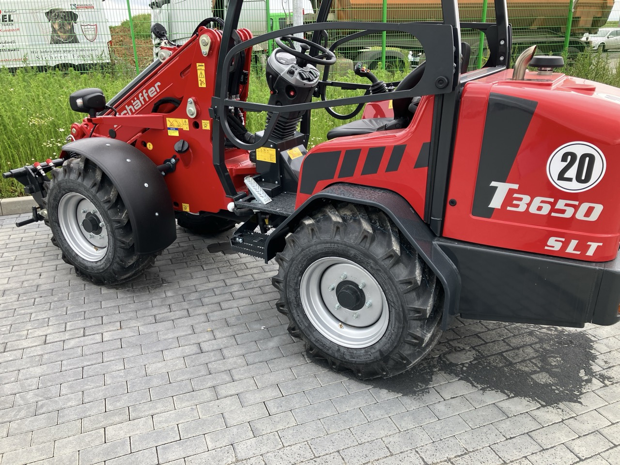 Schäffer Teleradlader Typ 3650 T - Натоварувач: слика 4 Schäffer Teleradlader Typ 3650 T - Натоварувач: слика 4