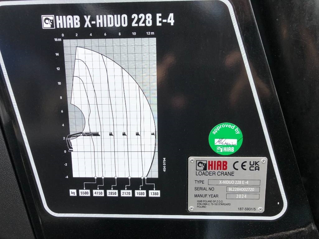 Hiab X-HiDuo 228 E-4 - Кран за натоварување за Камион: слика 2 Hiab X-HiDuo 228 E-4 - Кран за натоварување за Камион: слика 2