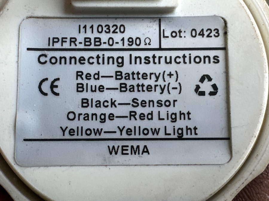 SCANIA FUEL LEVEL IPFR-BB 110320 - Систем за гориво за Камион: слика 3 SCANIA FUEL LEVEL IPFR-BB 110320 - Систем за гориво за Камион: слика 3