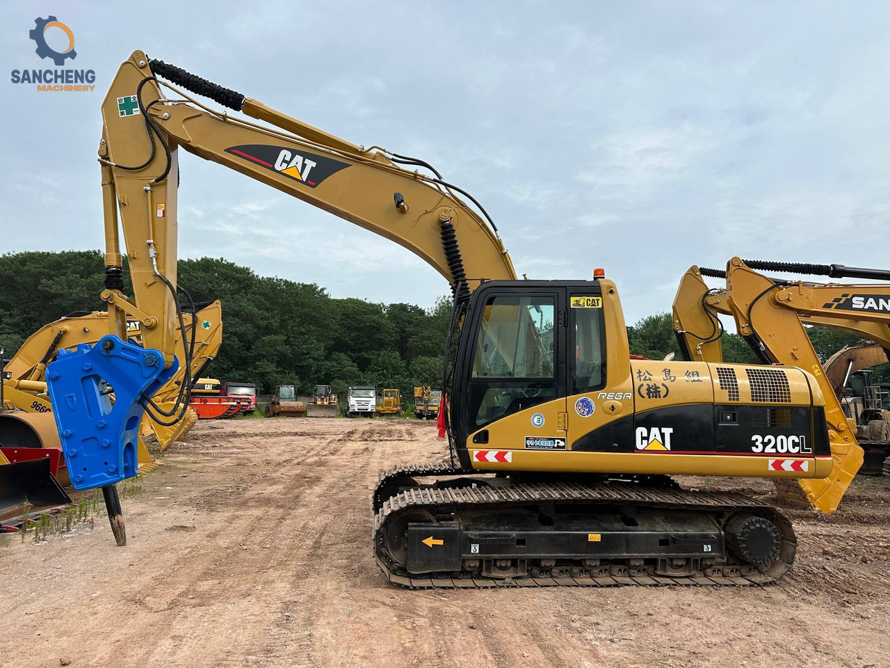 CAT 320CL with hammer - Багер гасеничар: слика 4 CAT 320CL with hammer - Багер гасеничар: слика 4
